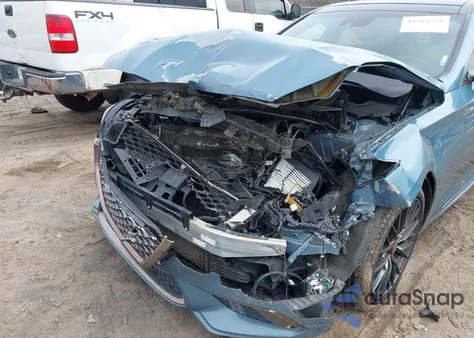 2018 Genesis G80 3.3T Sport из США, поврежденный, VIN KMHGN4JB6JU222877